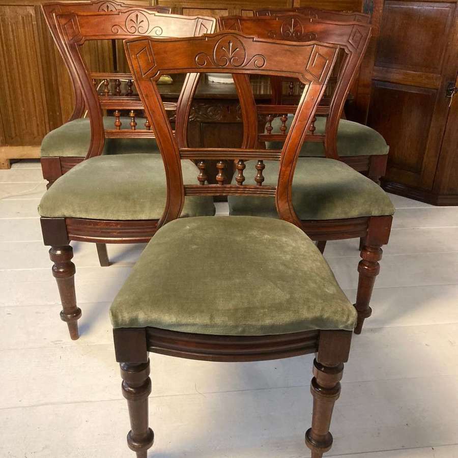 Victorian dining chairs