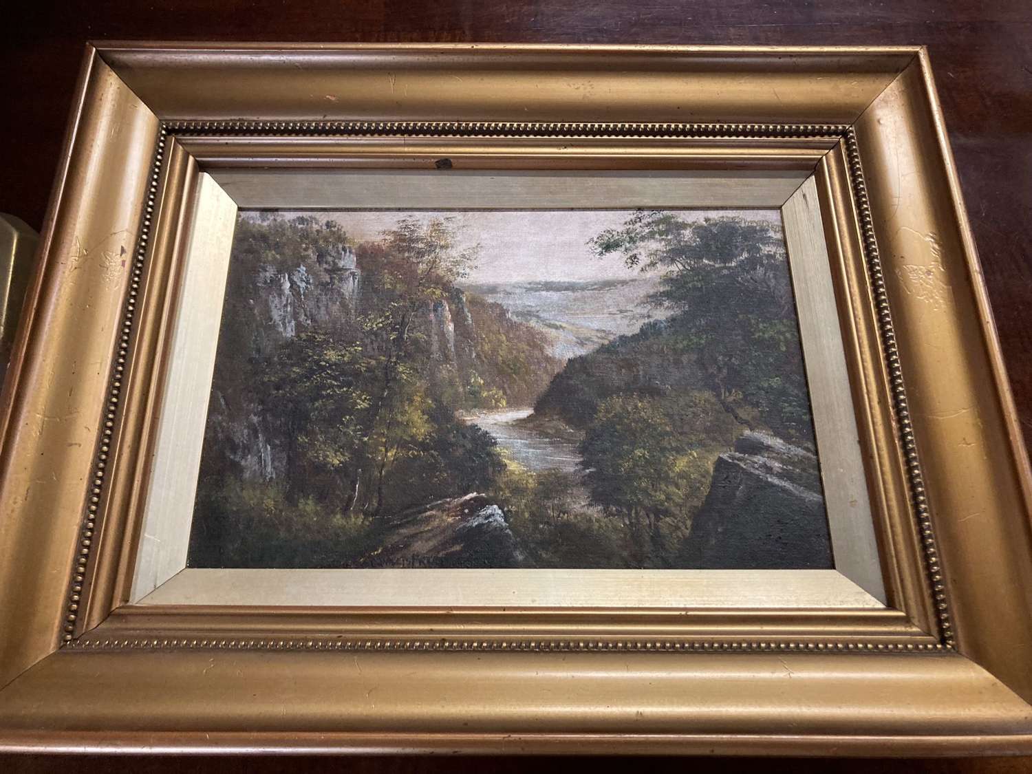 Antique oil painting by George Willis Pryce