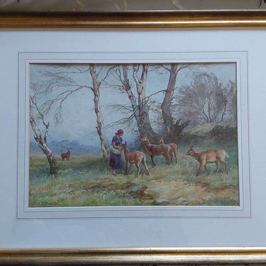 Water colour painting by Frederick J knowles